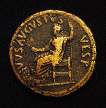 Scarce-Denarius-Of-Vespasian